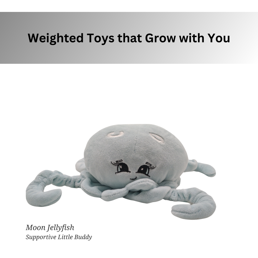 Moon Jellyfish Supportive Little Buddy & How-to Card