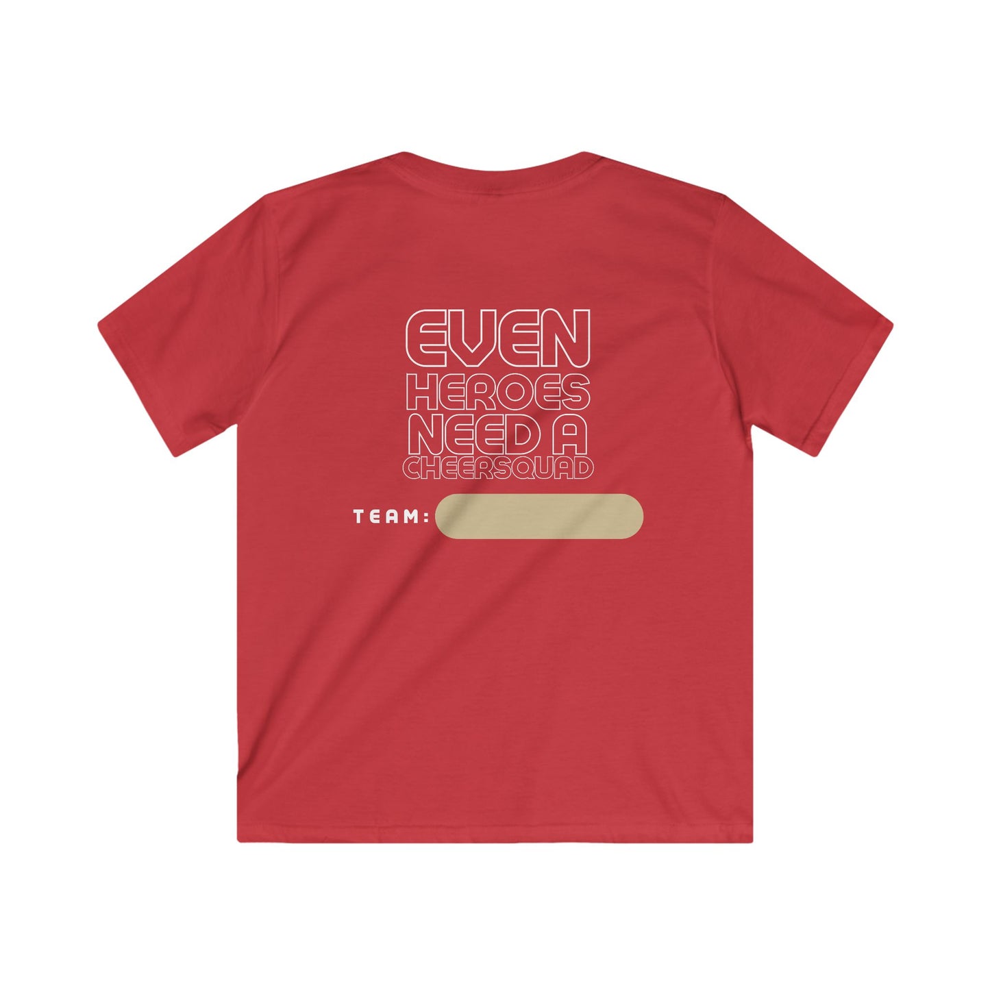 T-shirt Softstyle « Soutien familial pour les soins médicaux » pour enfants/jeunes