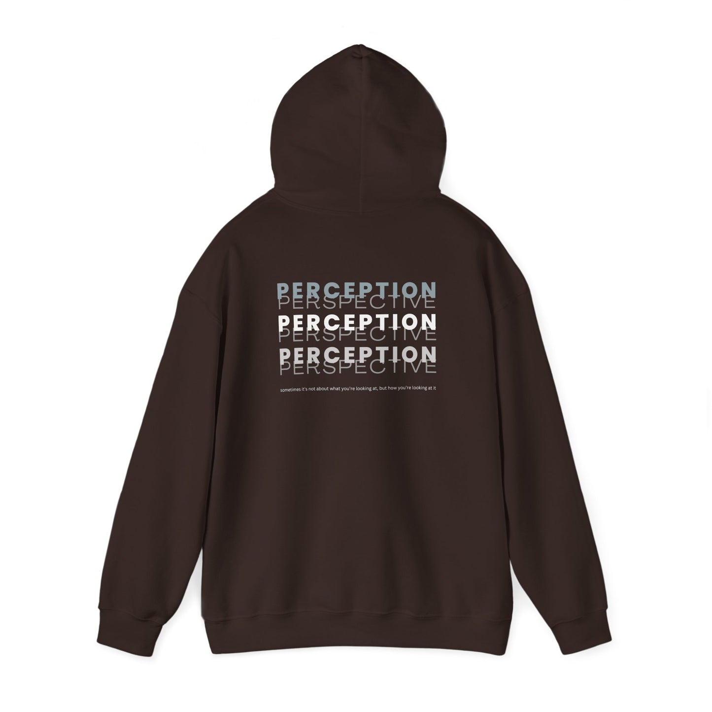 'Perception Perspective' Graphic Unisex Hoodie for Adults