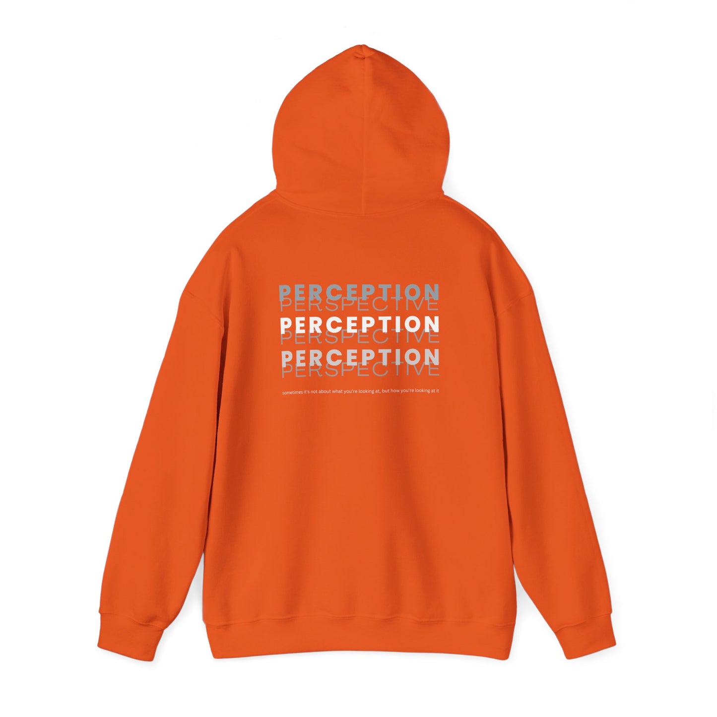 'Perception Perspective' Graphic Unisex Hoodie for Adults