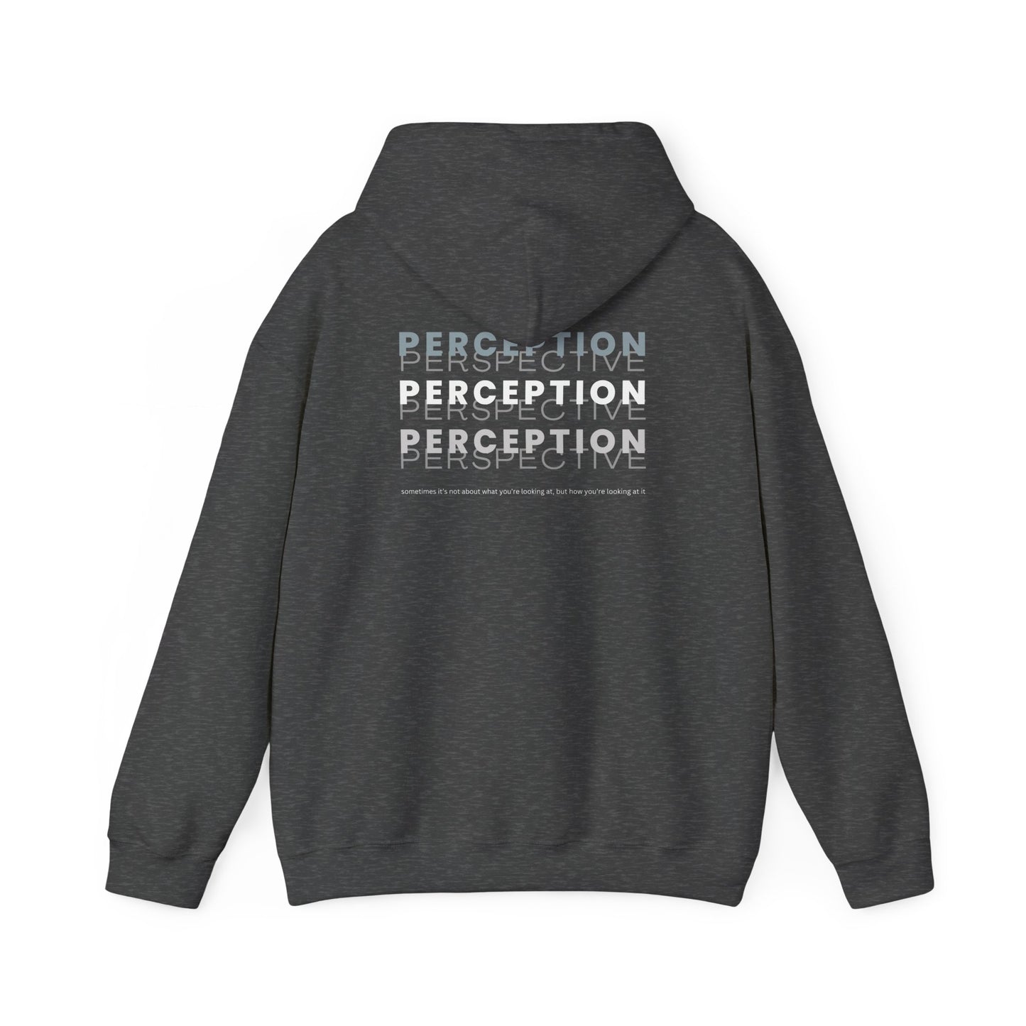 'Perception Perspective' Graphic Unisex Hoodie for Adults