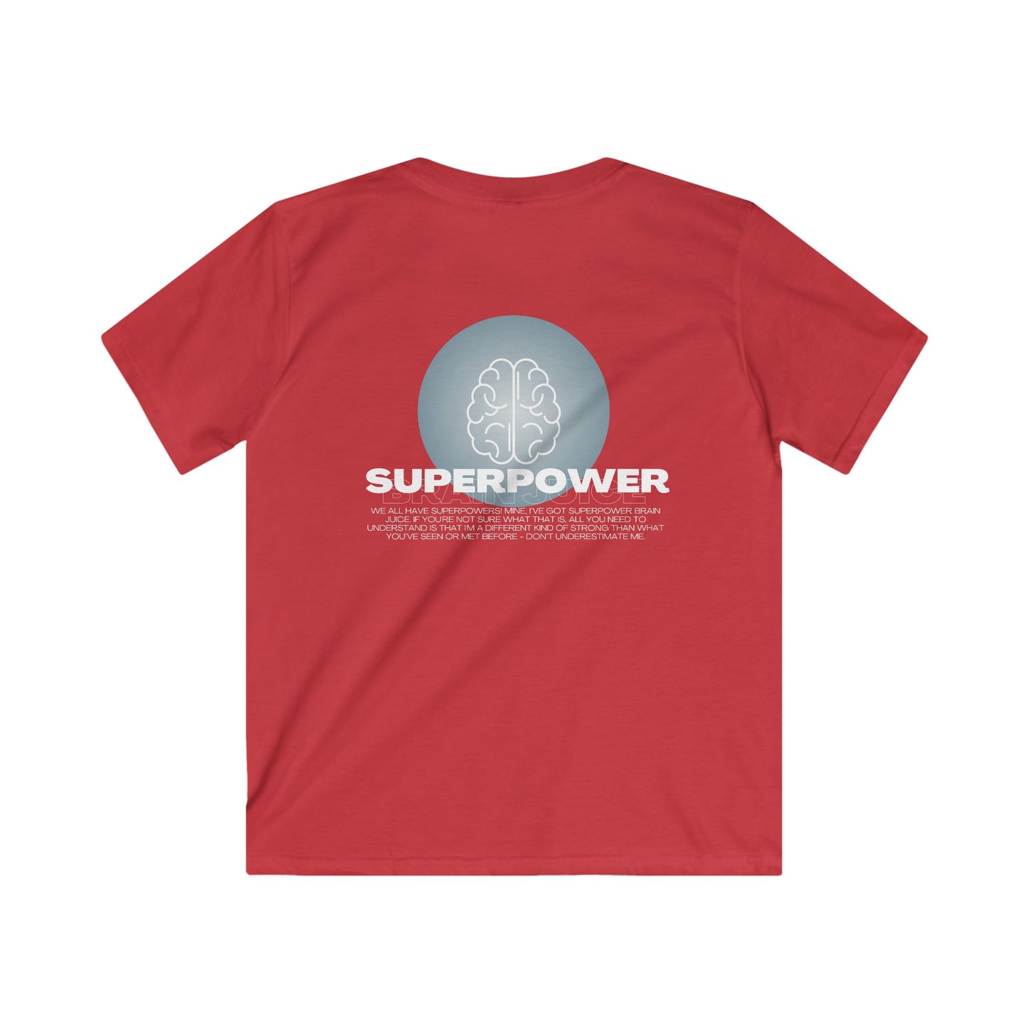 Superpower Brain Juice Tee for Kids