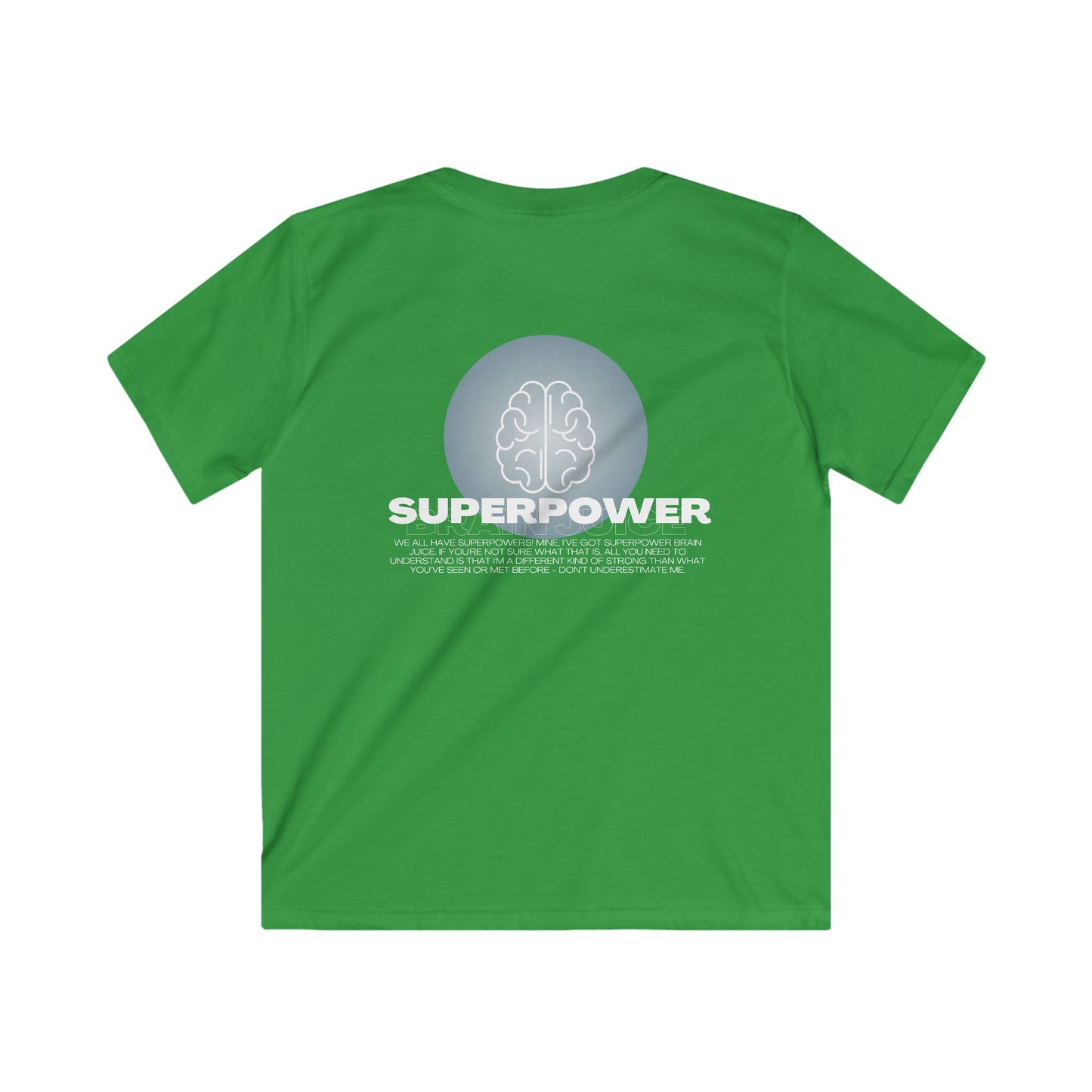 Superpower Brain Juice Tee for Kids