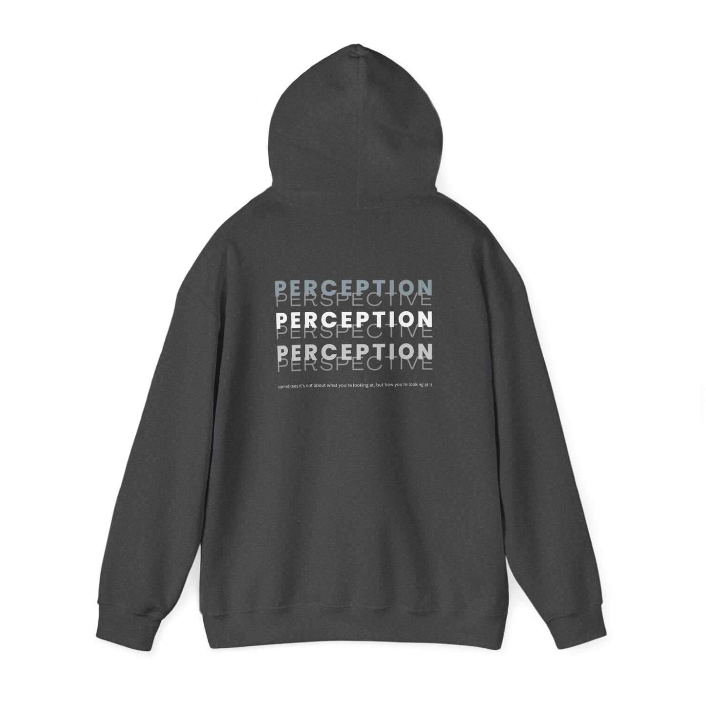 'Perception Perspective' Graphic Unisex Hoodie for Adults