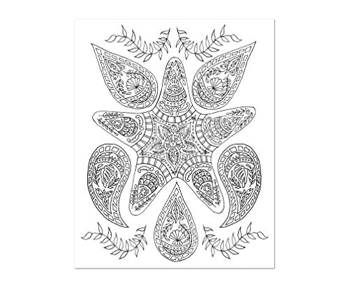 Coloring Book | By the Sea | Colour & Frame | Ocean Treasures | Adult Coloring Book | Kids Coloring Book