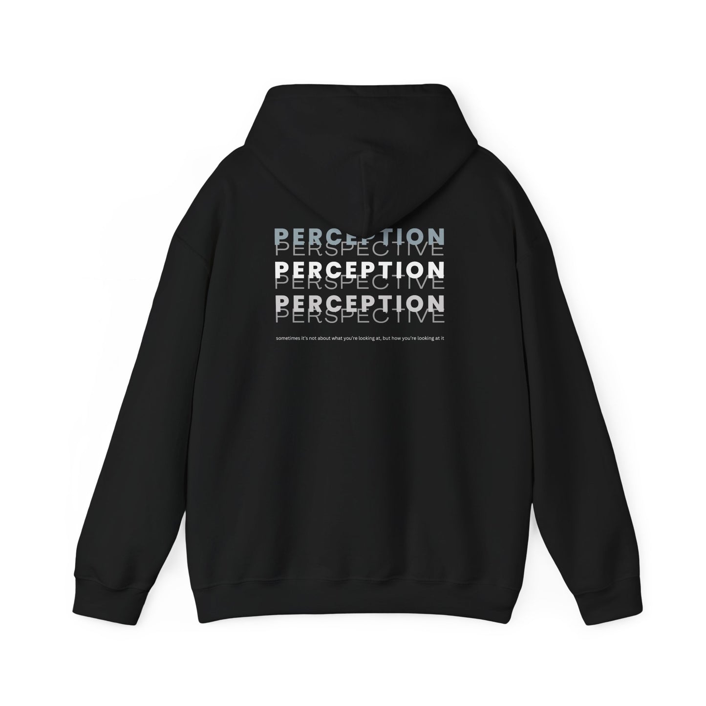 'Perception Perspective' Graphic Unisex Hoodie for Adults