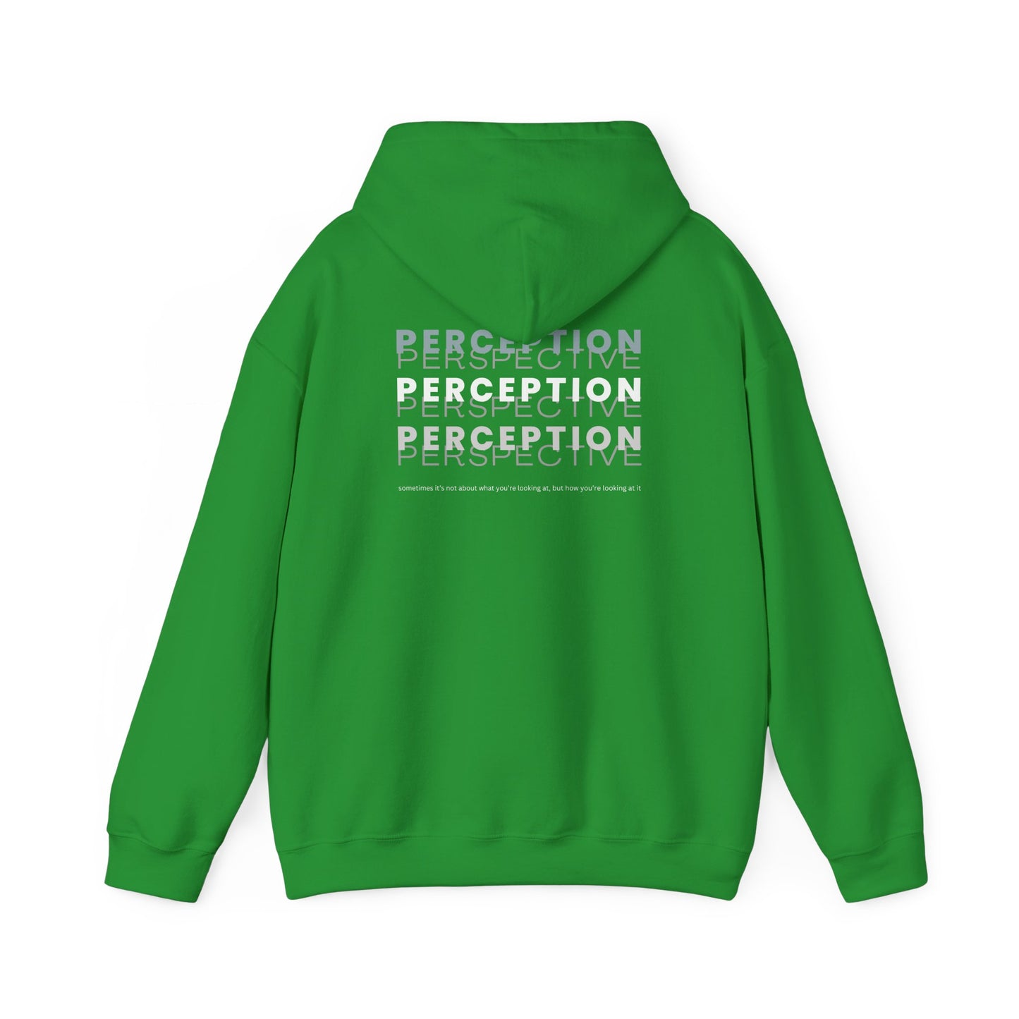 'Perception Perspective' Graphic Unisex Hoodie for Adults