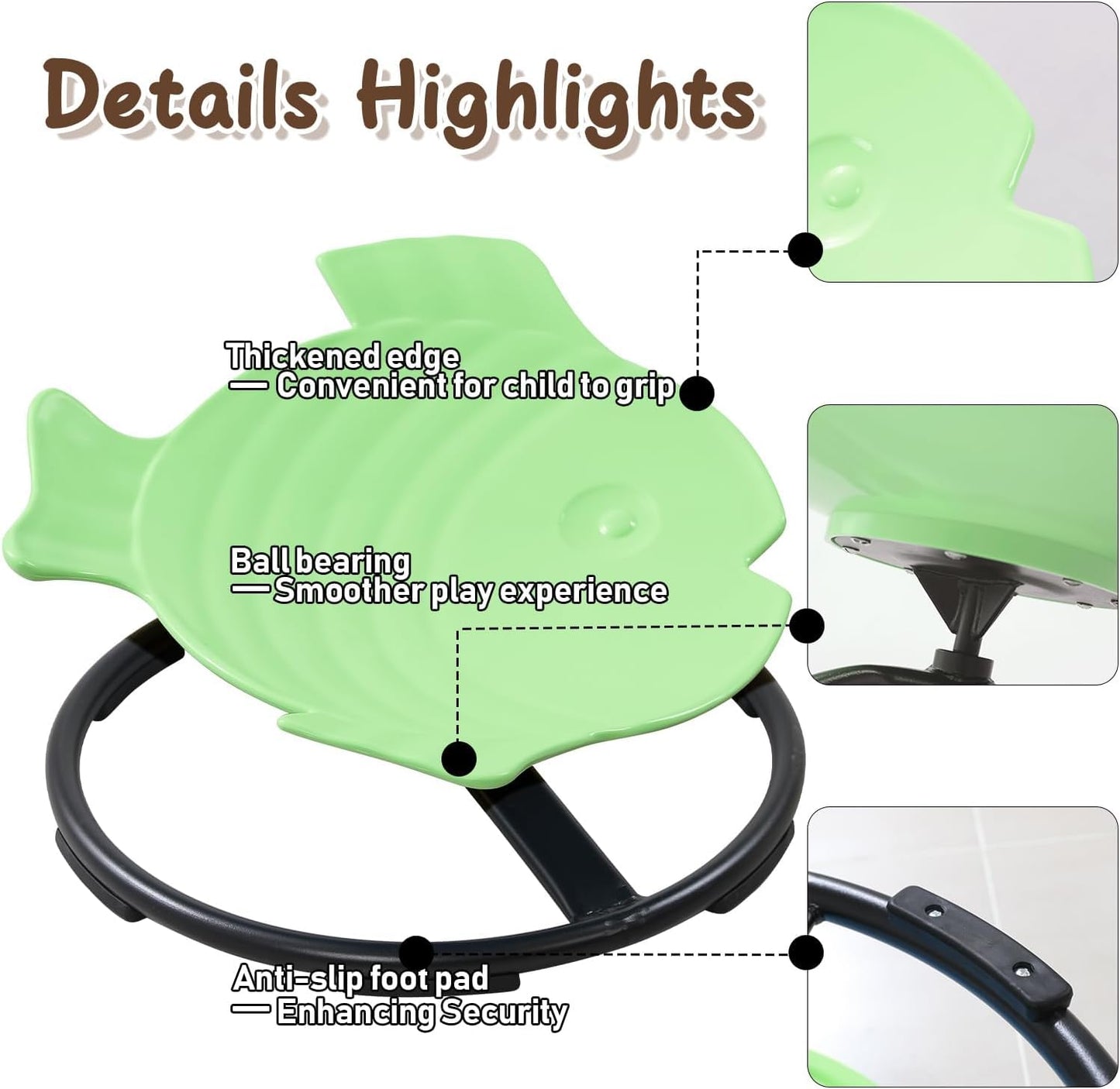 Spinning Chair for Adults & Kids