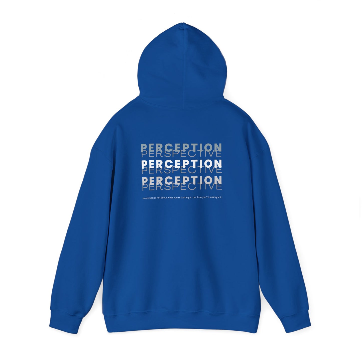 'Perception Perspective' Graphic Unisex Hoodie for Adults
