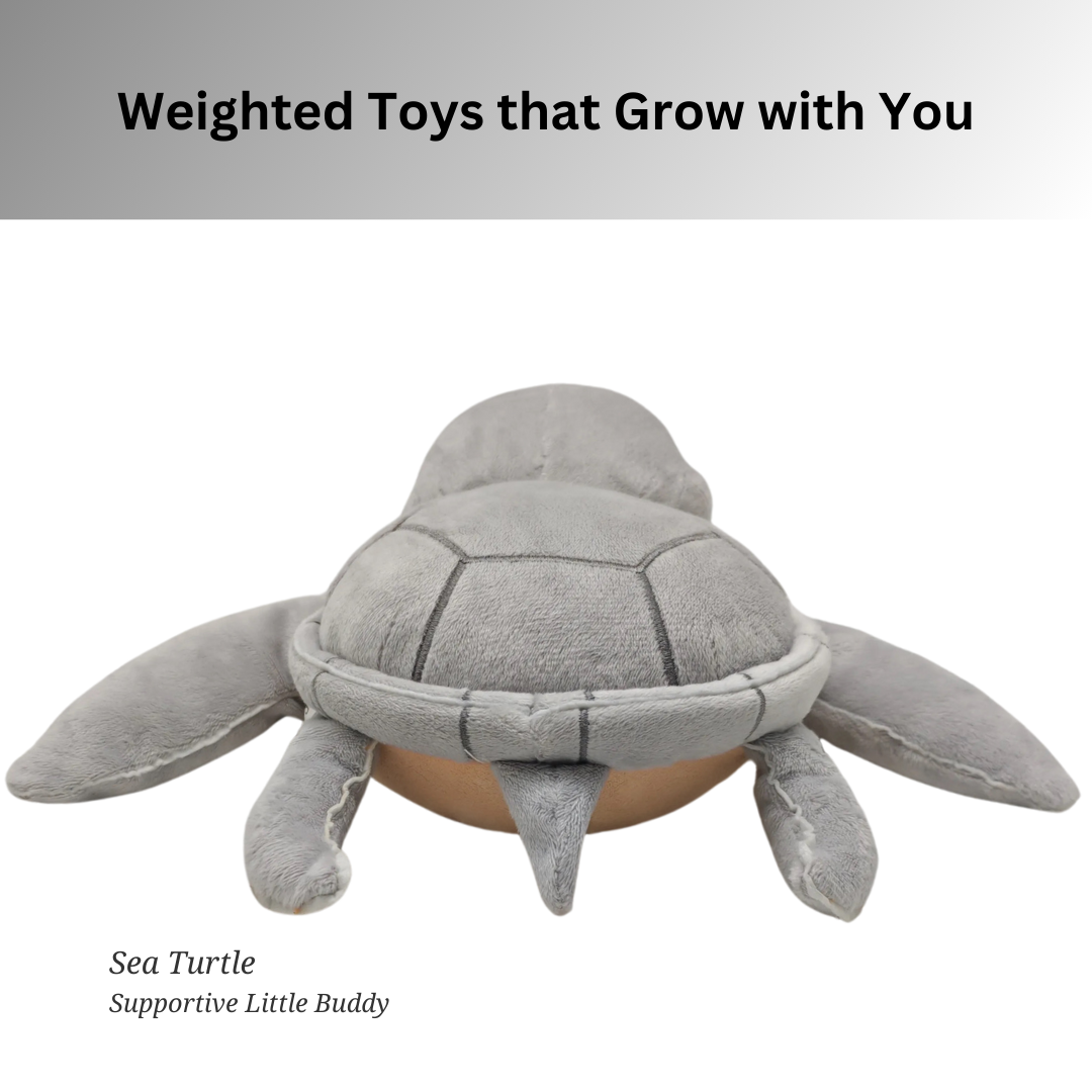 Sea Turtle Supportive Little Buddy & How-to Card