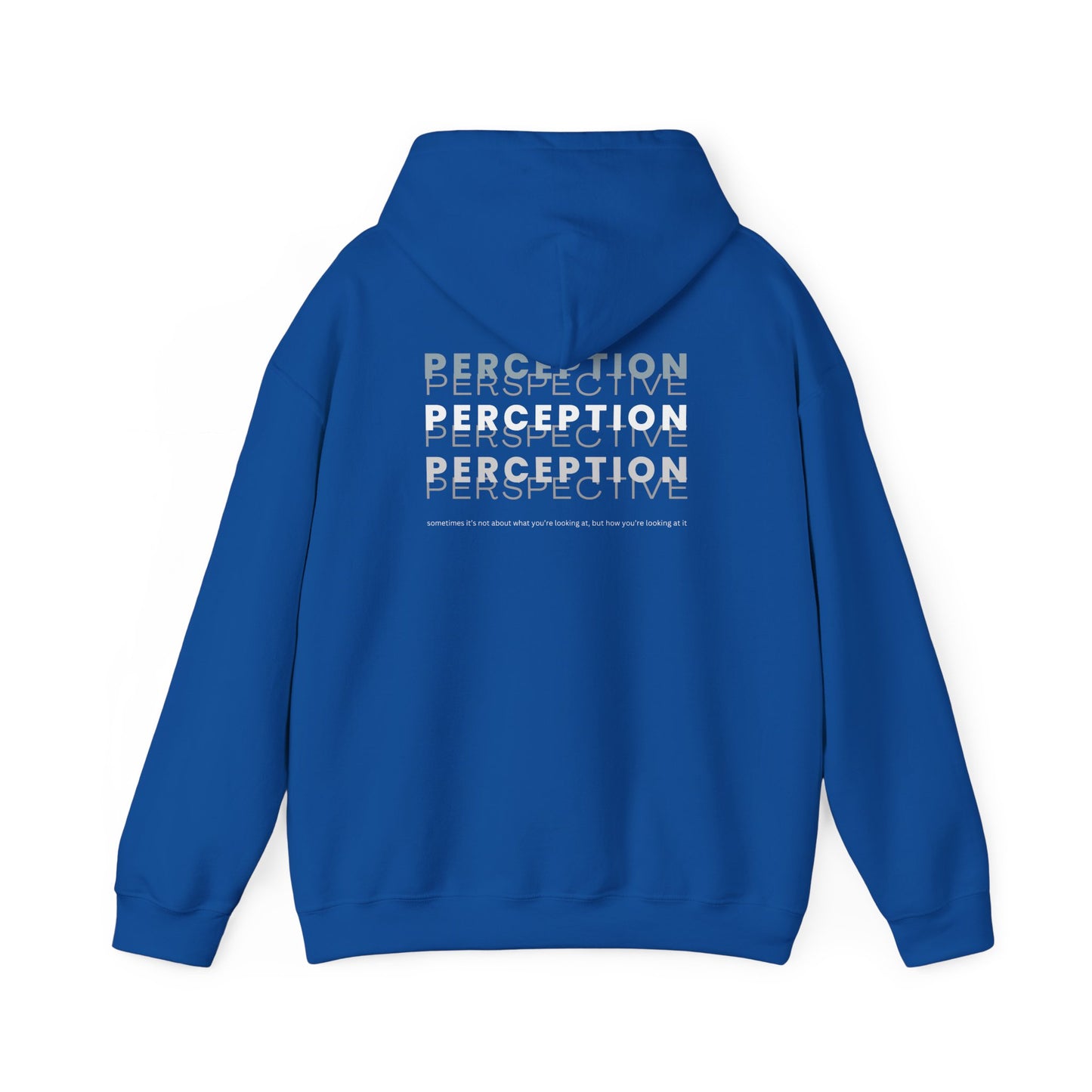 'Perception Perspective' Graphic Unisex Hoodie for Adults