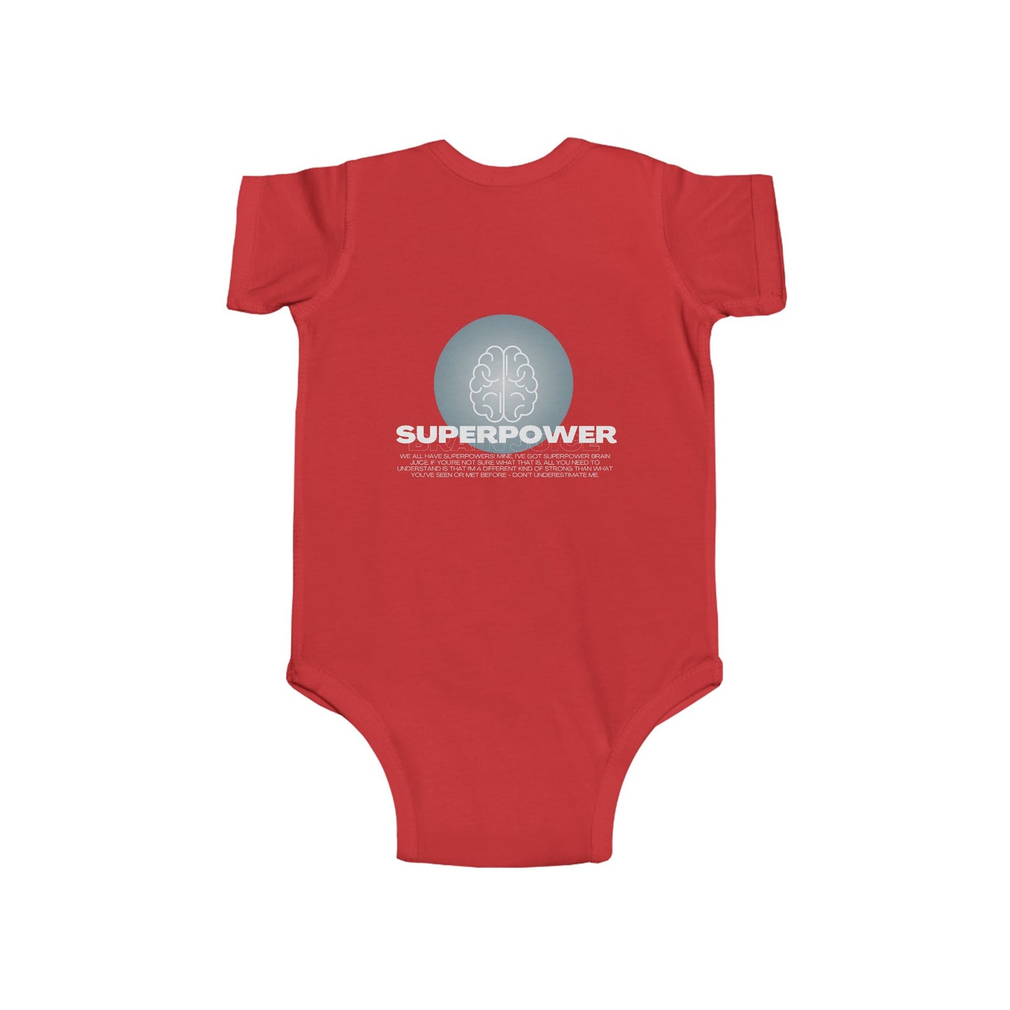 Superpower Brain Juice Onesie for Infants/Babies