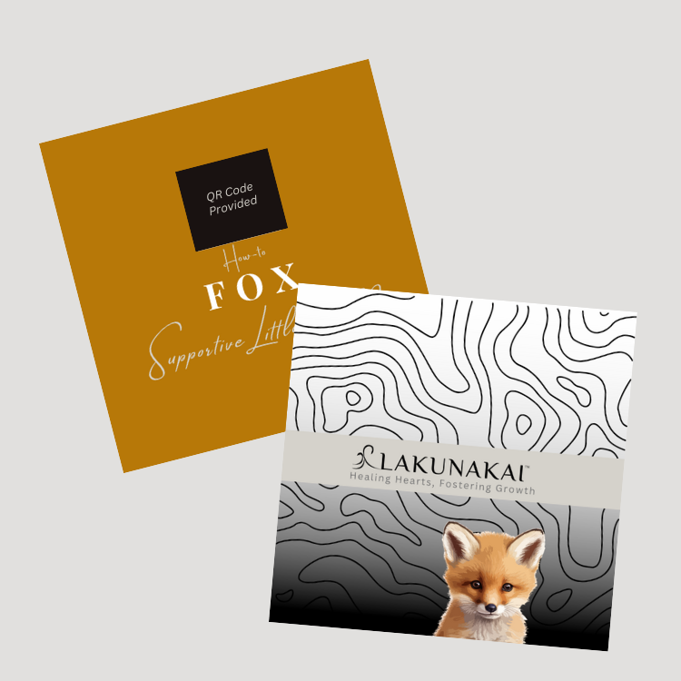 Fox Supportive Little Buddy & How-to Card