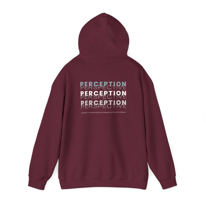'Perception Perspective' Graphic Unisex Hoodie for Adults