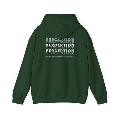 'Perception Perspective' Graphic Unisex Hoodie for Adults