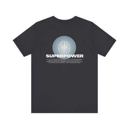 T-shirt Superpower Brain Juice pour adultes