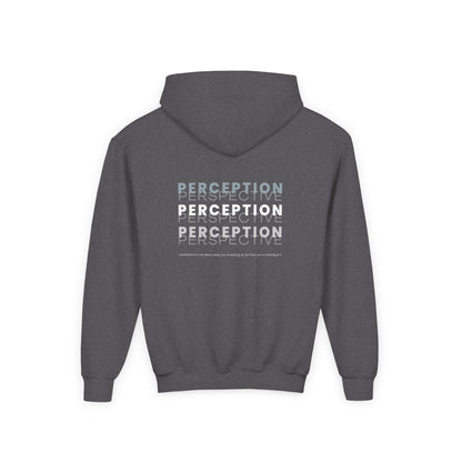 Sweat à capuche « Perception Perspective » pour jeunes
