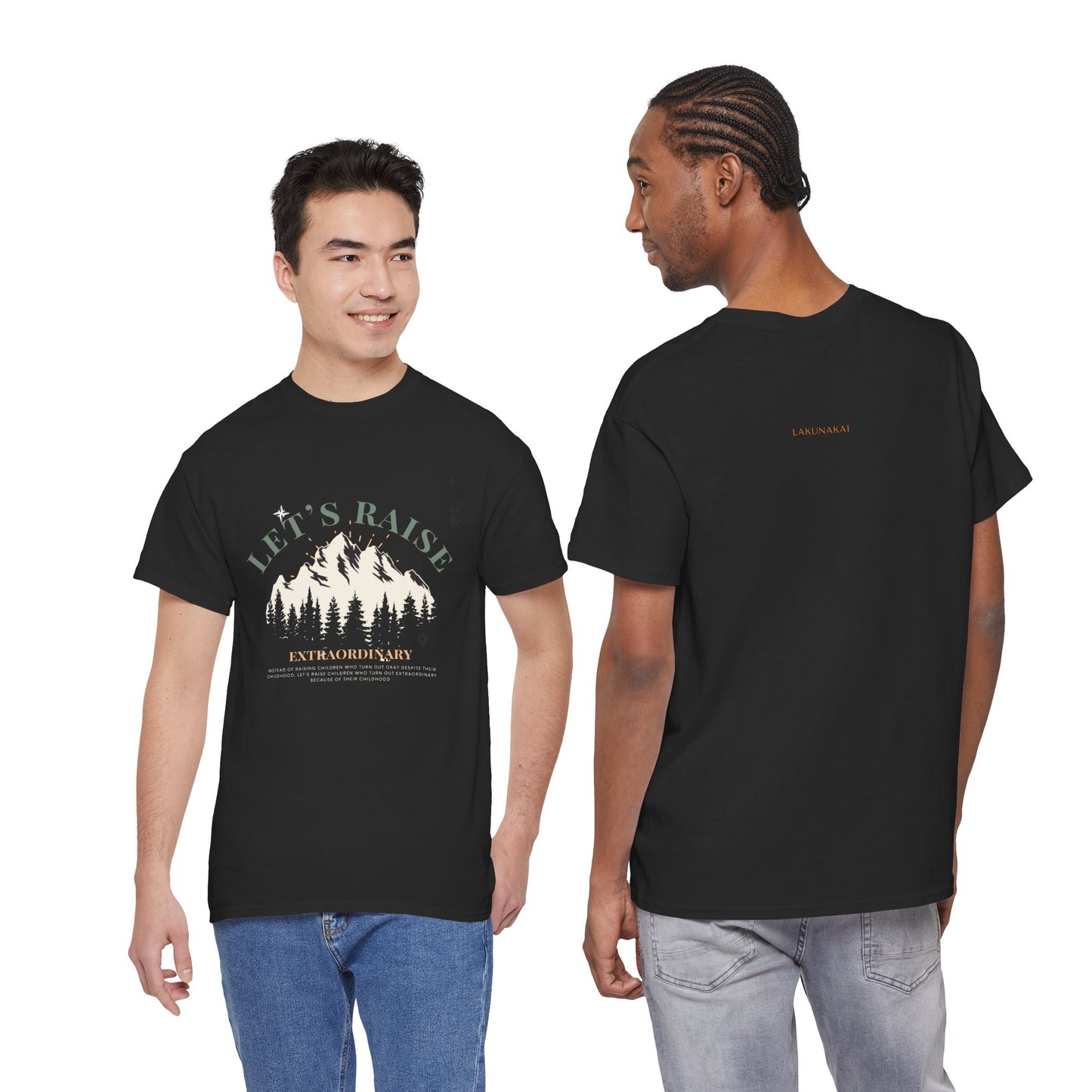 T-shirt graphique inspirant « Levons le voile » pour adultes