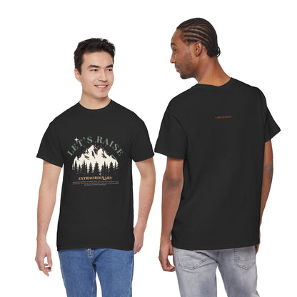 T-shirt graphique inspirant « Levons le voile » pour adultes