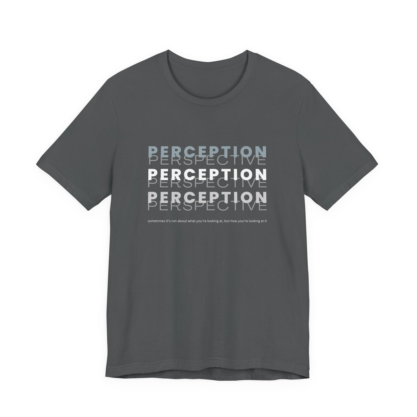 T-shirt graphique « Perception et perspective » pour adultes
