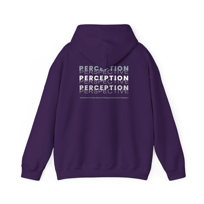 'Perception Perspective' Graphic Unisex Hoodie for Adults