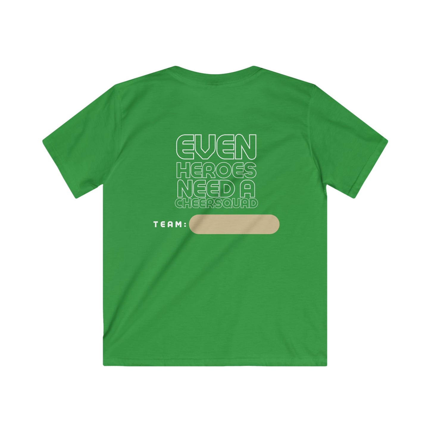 T-shirt Softstyle « Soutien familial pour les soins médicaux » pour enfants/jeunes