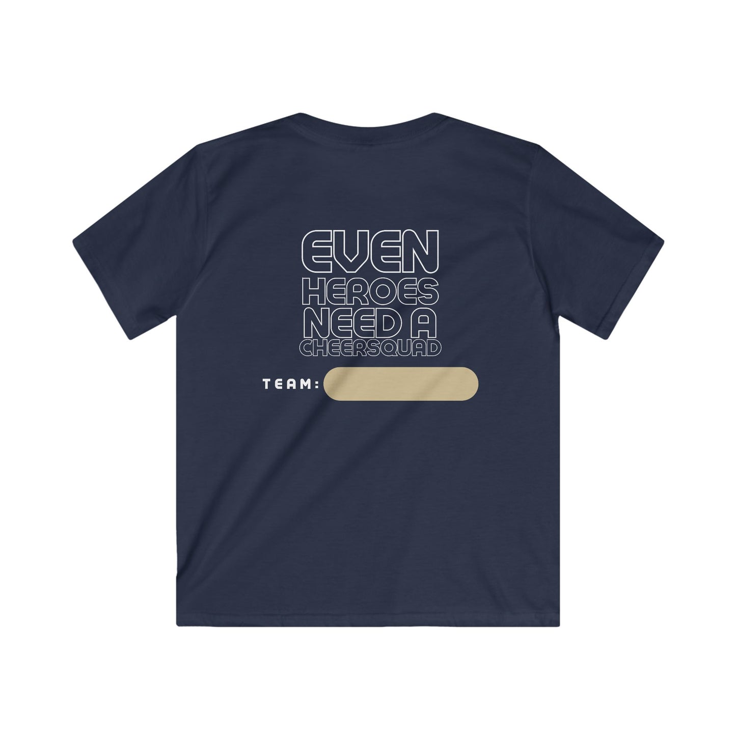 T-shirt Softstyle « Soutien familial pour les soins médicaux » pour enfants/jeunes