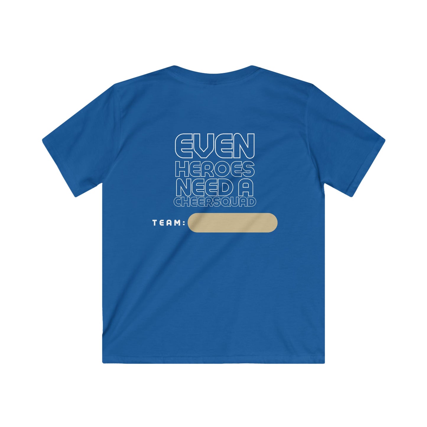T-shirt Softstyle « Soutien familial pour les soins médicaux » pour enfants/jeunes