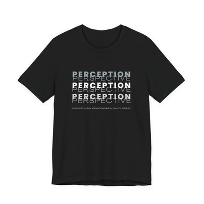 T-shirt graphique « Perception et perspective » pour adultes