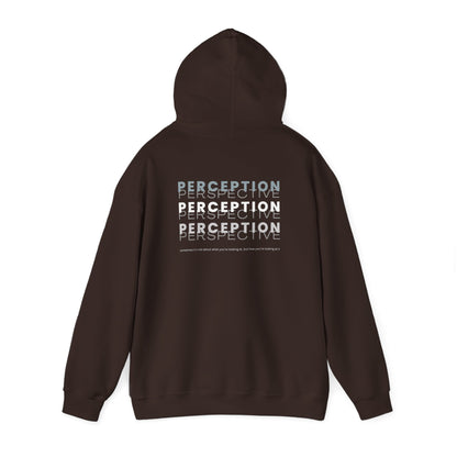 'Perception Perspective' Graphic Unisex Hoodie for Adults