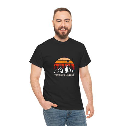 T-shirt « You Can't Limit Me Adventure » ​​pour adultes