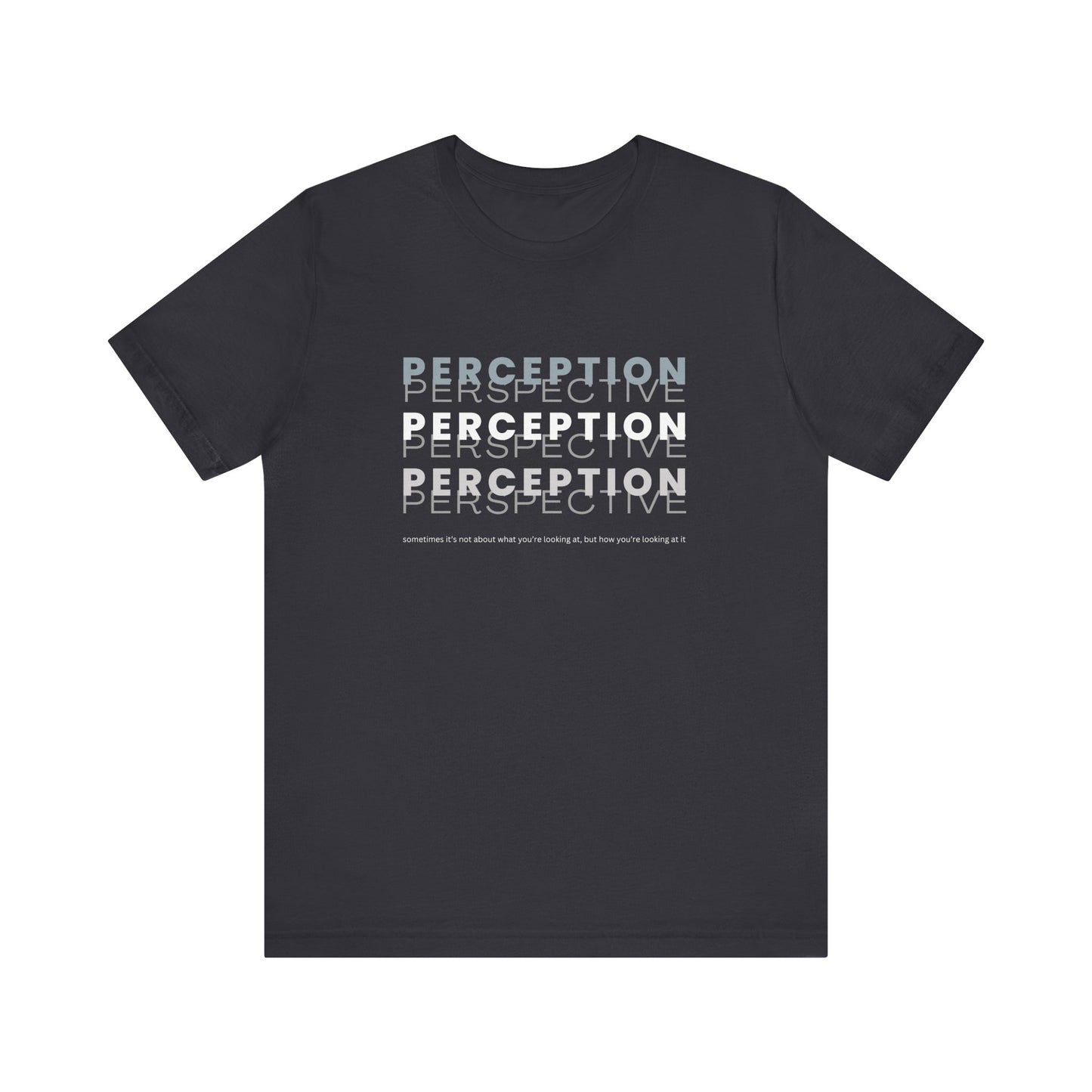 'Perception Perspective' Graphic T-Shirt for Adults
