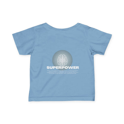Superpower Brain Juice Tee for Babies/Toddlers
