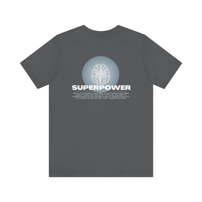 T-shirt Superpower Brain Juice pour adultes