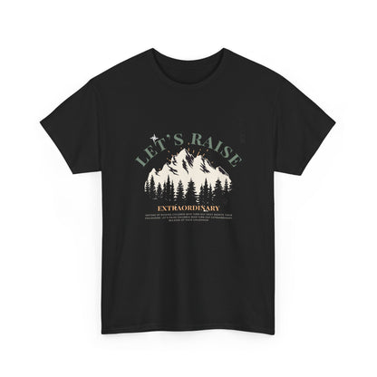 T-shirt graphique inspirant « Levons le voile » pour adultes