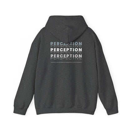 'Perception Perspective' Graphic Unisex Hoodie for Adults