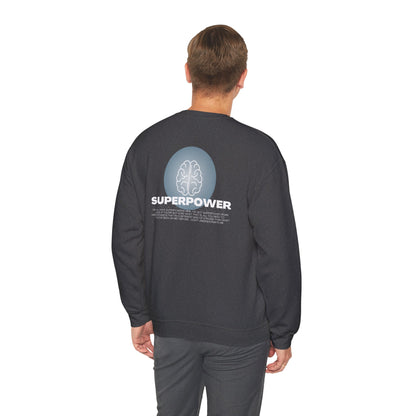 Superpower Brain Juice Sweatshirt for Adults