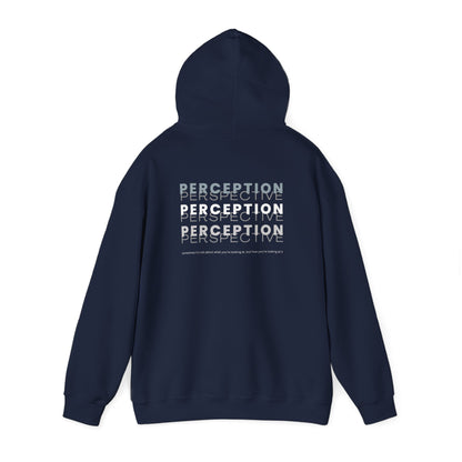'Perception Perspective' Graphic Unisex Hoodie for Adults