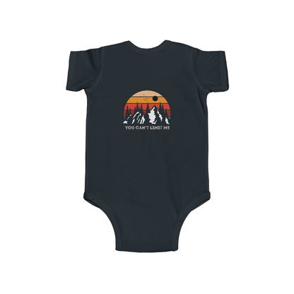 You Can't Limit Me Adventure Infant Toddler Bodysuit