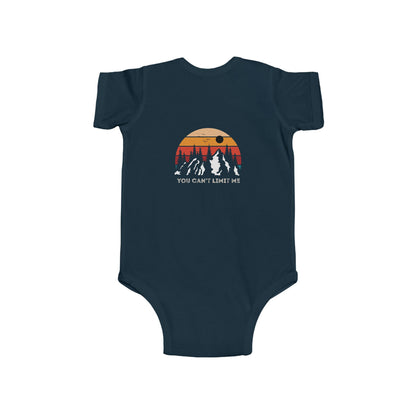 You Can't Limit Me Adventure Infant Toddler Bodysuit