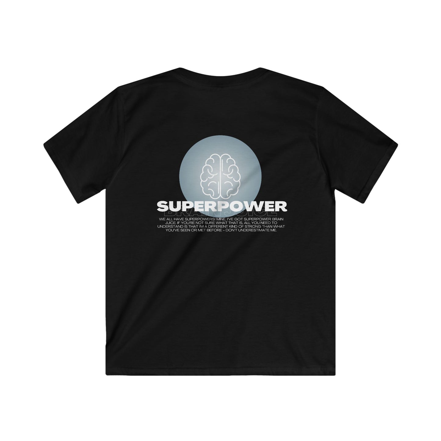 Superpower Brain Juice Tee for Kids