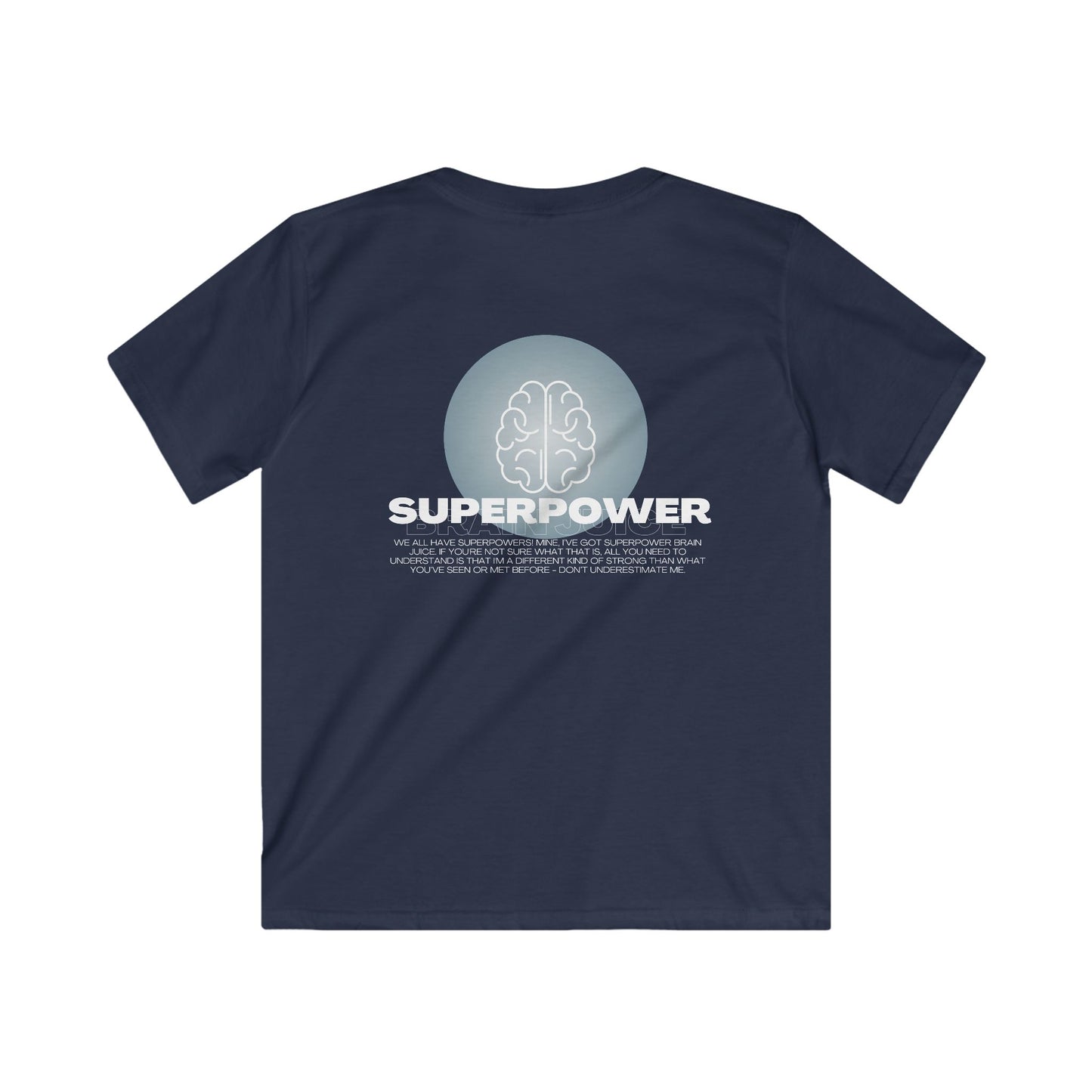 Superpower Brain Juice Tee for Kids
