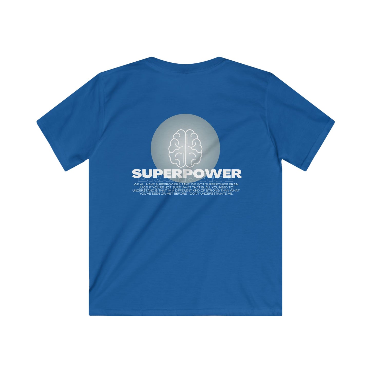 Superpower Brain Juice Tee for Kids