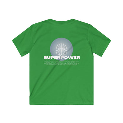 Superpower Brain Juice Tee for Kids