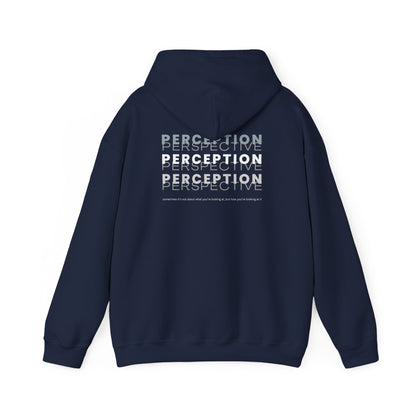 'Perception Perspective' Graphic Unisex Hoodie for Adults
