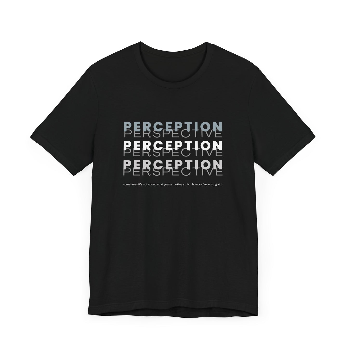 'Perception Perspective' Graphic T-Shirt for Adults