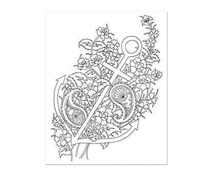 Coloring Book | By the Sea | Colour & Frame | Ocean Treasures | Adult Coloring Book | Kids Coloring Book