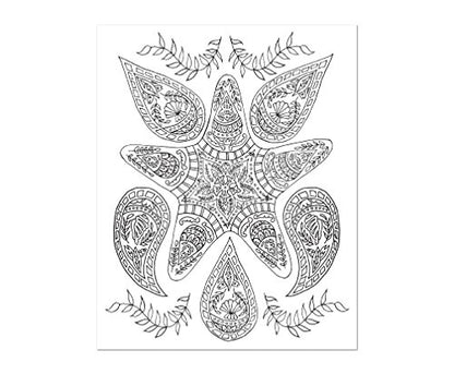 Coloring Book | By the Sea | Colour & Frame | Ocean Treasures | Adult Coloring Book | Kids Coloring Book
