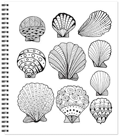 Coloring Book | Colour & Frame | Ocean Treasures | Adult Coloring Book | Kids Coloring Book