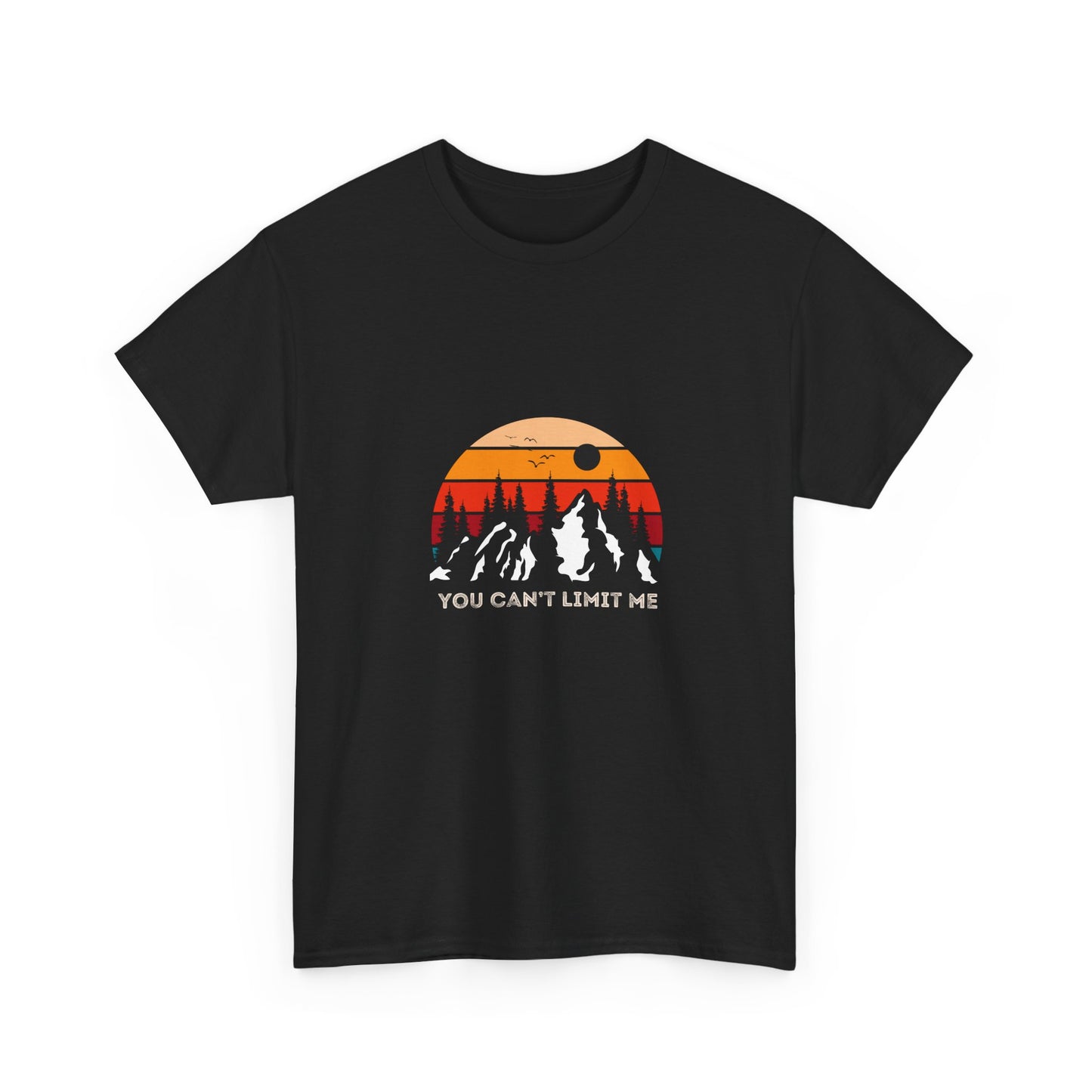 T-shirt « You Can't Limit Me Adventure » ​​pour adultes